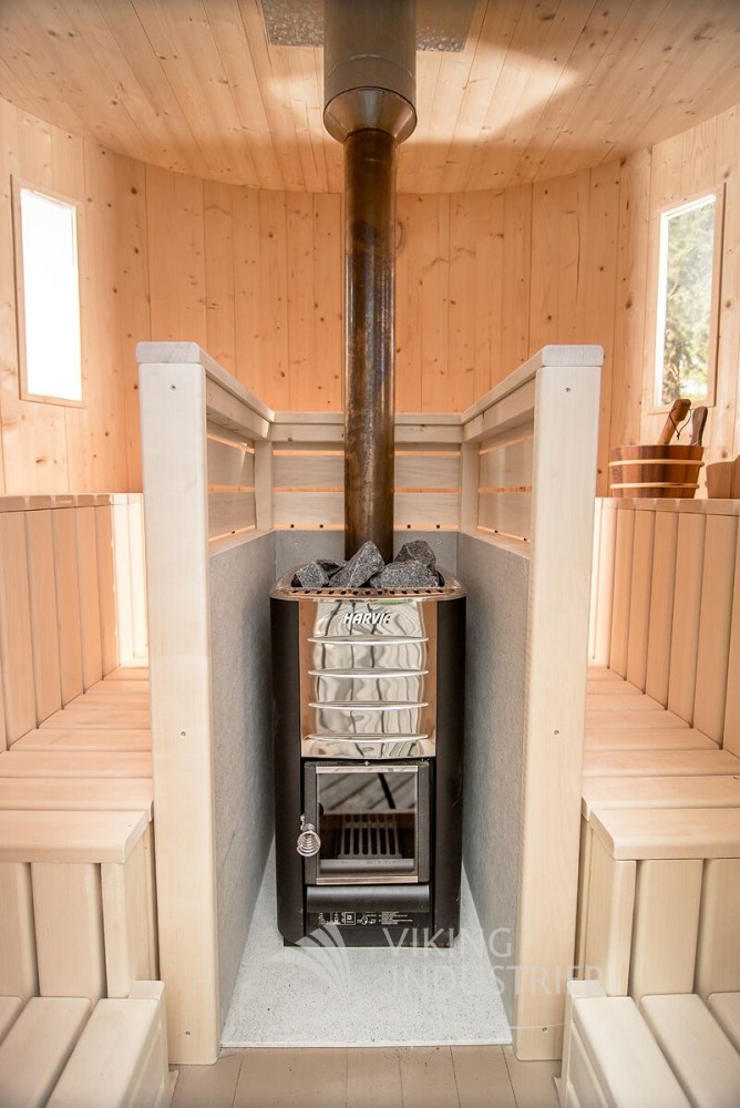 Wood burning heaters for sauna | VIKING INDUSTRIER