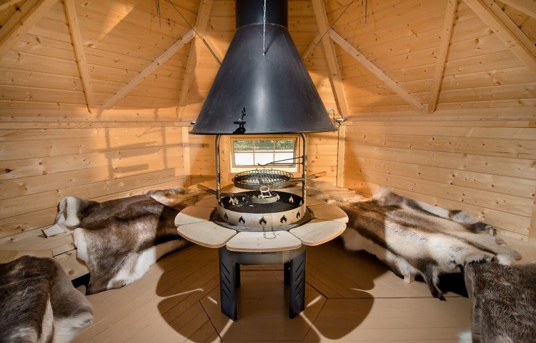 Grill cabin 9.2 m² inside with Viking grill