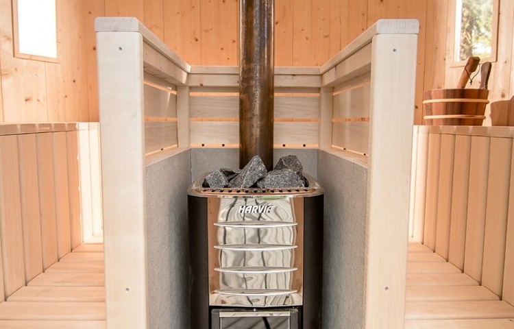 Vertical Sauna Inside