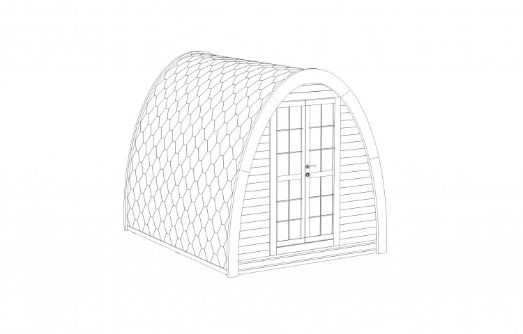 Camping Pod from 2.4 x 2.4