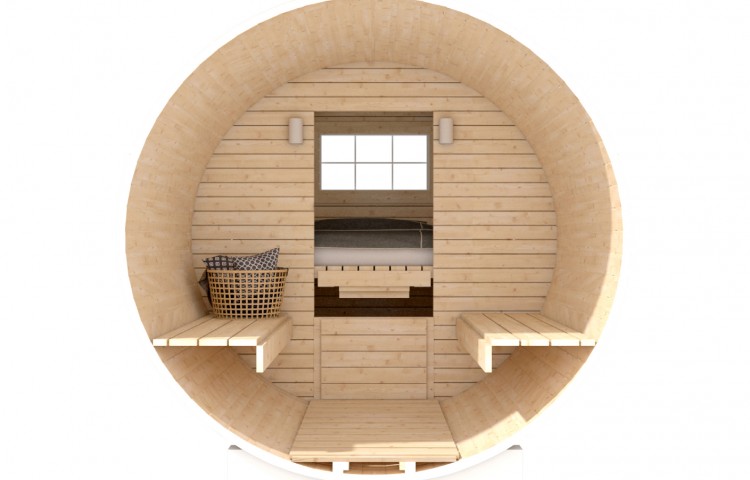 Sleeping Barrel Ø2.2 x 3.3 With Furniture