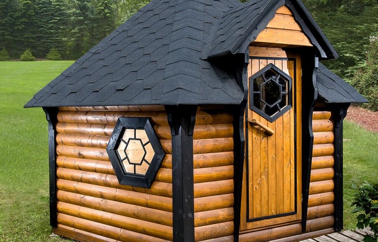 Sauna Cabin 9.2 m² with Changing Room