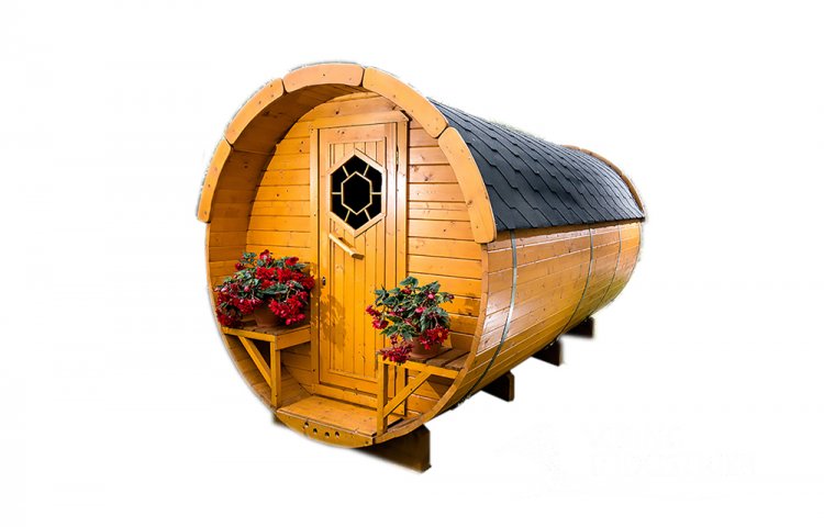 Sleeping Barrel Ø2.2 x 4 With Furniture